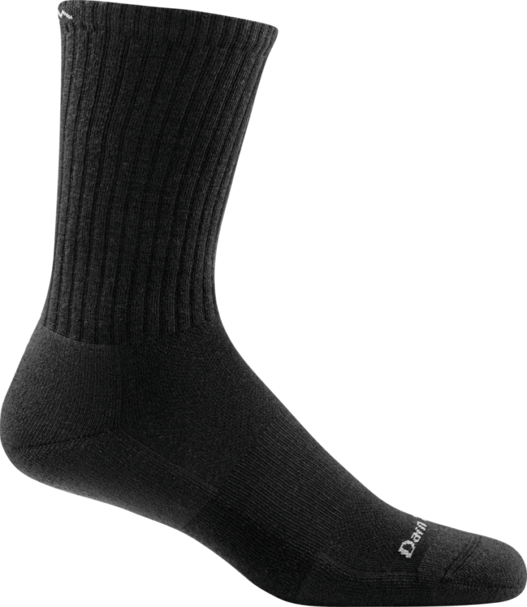 thumbnail interactive-video image 1 of Darn Tough 6033 Brown Stripe Merino Wool Men's Crew Socks - Made In USA, Lightweight 1 of 3