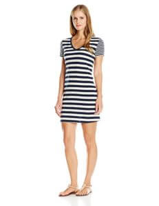 Icebreaker Tech Lite SS V Stripe Dress