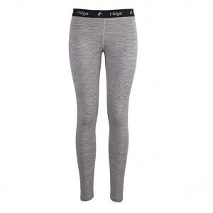 Long leggings for women from Ridge Merino Wool (Inversion Midweight Bottom with stripes)