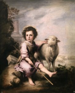 Early Painting of Merino sheep
