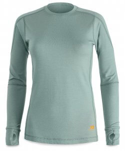 Firstlite Women's Fuse Crew in Sage color