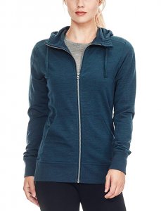 merino wool zip hoodie