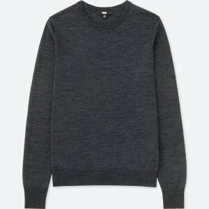 Uniqlo Women Extra Fine Merino Crew Neck Sweater